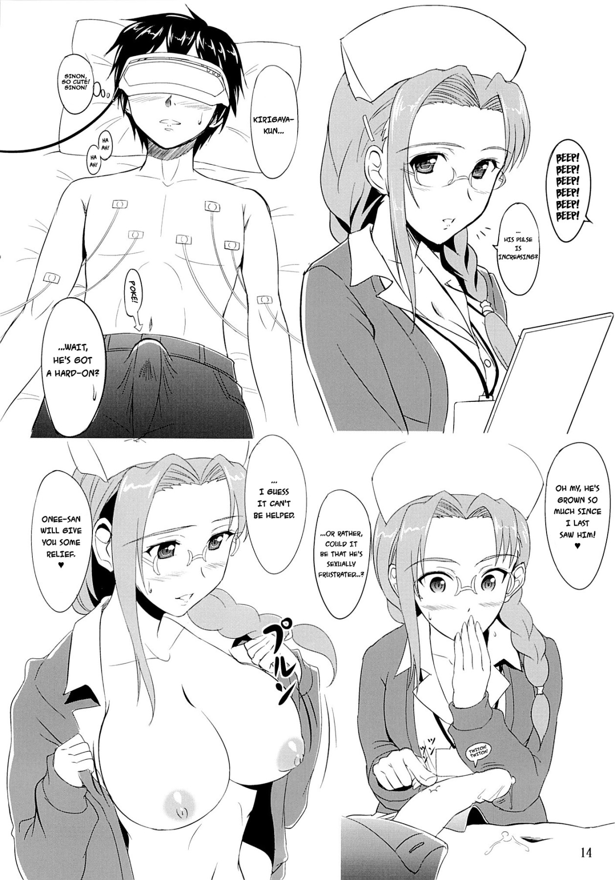 Hentai Manga Comic-Sinon On The Counterattack-Read-13